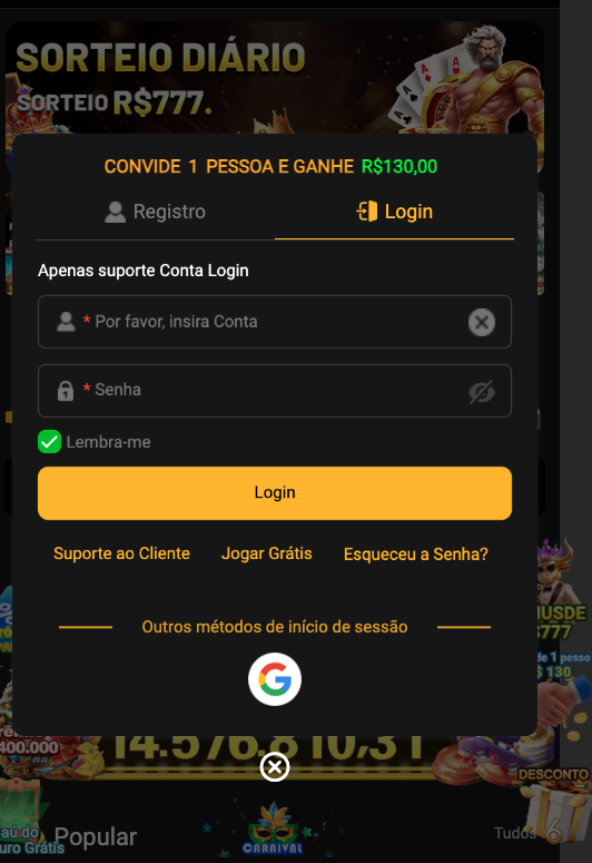 Aplicativo móvel 364BET